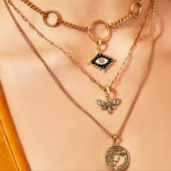 Little Rooms Moth Necklace - Picture 2 of 4